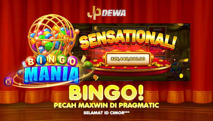 BINGO! Pecah Maxwin Di Pragmatic