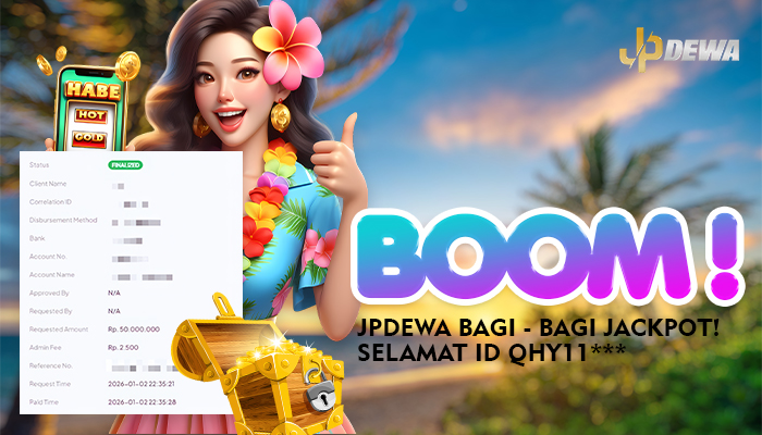 BOOM! JPDEWA Bagi-Bagi Jackpot
