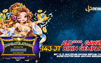 ALD****, GAWAT! 143 JT BIKIN GEMPAR! MULTIPLIER DATANG BERTUBI-TUBI!